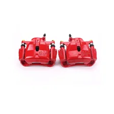 Front RED CALIPER PAIR W/BRKT for Toyota, Lexus and Scion image 2
