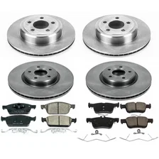 Front and Rear AUTOSPECIALTY BRAKE KIT for 2017-2019 Ford Escape image 2