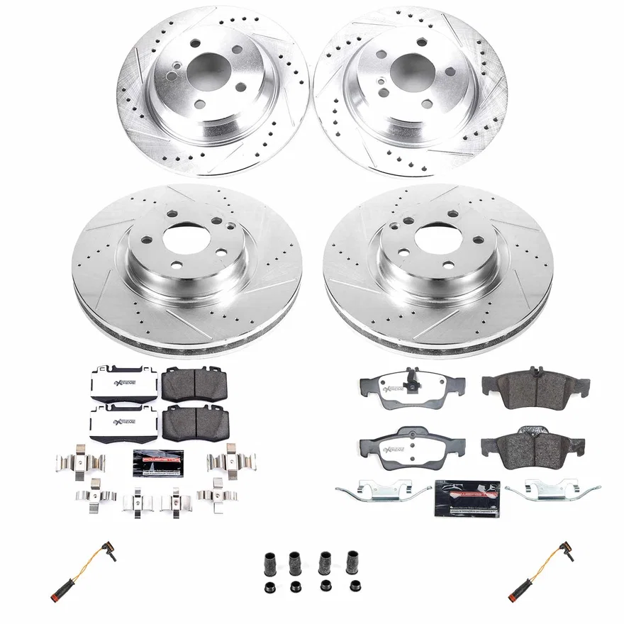 PowerStop K6754-26, Z26 STREET BRAKE KIT for Mercedes-Benz SL550