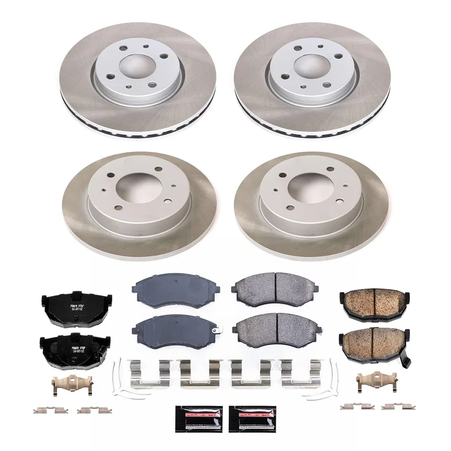 SEMI-COATED ROTOR KIT for 1998-2005 Hyundai Elantra