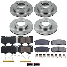 Front and Rear AUTOSPECIALTY BRAKE KIT for 2003-2009 Lexus GX470 and Toyota 4Runner image 2