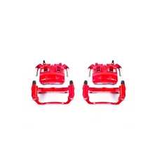 Front RED CALIPER PAIR W/BRKT for 2005-2019 Nissan Frontier and Suzuki Equator image 2
