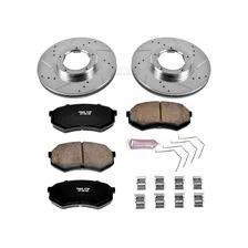 Front Z23 EVOLUTION BRAKE KIT for 1995-2004 Toyota Tacoma image 2