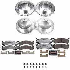 Front and Rear Z36 TRUCK/TOW BRAKE KIT for 2004 Chevrolet Silverado 2500 HD and GMC Sierra 2500 HD image 2