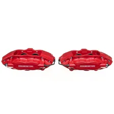 Rear RED CALIPER PAIR W/O BRKT for Dodge, Chrysler and Jeep image 2