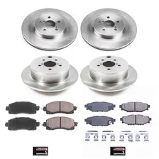 Front and Rear AUTOSPECIALTY BRAKE KIT for 2017-2022 Subaru Crosstrek and Impreza image 2