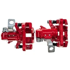 Rear RED CALIPER PAIR W/BRKT for Honda and Acura image 5