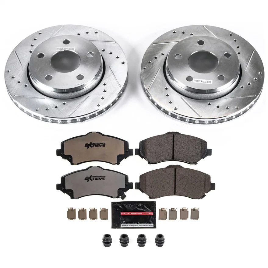 Front Z36 TRUCK/TOW BRAKE KIT for 2007-2018 Jeep Wrangler and Wrangler JK