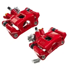 Rear RED CALIPER PAIR W/BRKT for Honda and Acura image 6