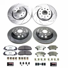 Front and Rear Z36 TRUCK/TOW BRAKE KIT for 2020-2023 Jeep Gladiator and Wrangler image 2