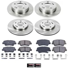 Front and Rear AUTOSPECIALTY BRAKE KIT for Kia and Hyundai image 2