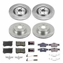 Front and Rear AUTOSPECIALTY BRAKE KIT for 2012-2018 Mercedes-Benz CLS550 image 2