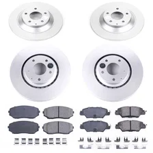 Front and Rear Z17 COATED BRAKE KIT for 2019-2024 Mazda CX-5 image 2