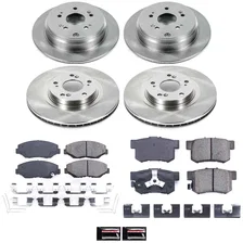 Front and Rear AUTOSPECIALTY BRAKE KIT for 2005-2006 Honda CR-V image 2