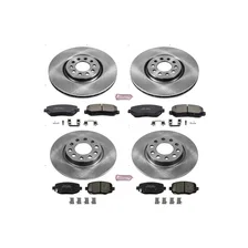 Front and Rear AUTOSPECIALTY BRAKE KIT for 2014-2022 Chrysler 200 and Jeep Cherokee image 2