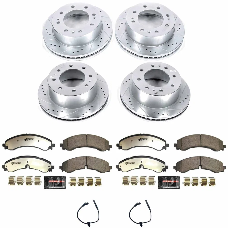 Front and Rear Z36 TRUCK/TOW BRAKE KIT for Chevrolet and GMC