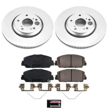 Front Z17 COATED BRAKE KIT for Honda and Acura image 2