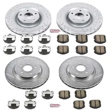 Front and Rear Z26 STREET BRAKE KIT for 2006-2013 Chevrolet Corvette image 2