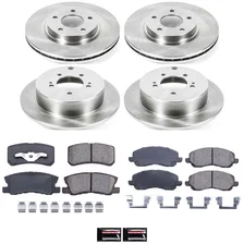 Front and Rear AUTOSPECIALTY BRAKE KIT for 2007-2013 Mitsubishi Outlander image 2