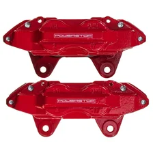 Front RED CALIPER PAIR W/O BRKT for 2003-2009 Lexus GX470 and Toyota 4Runner image 2