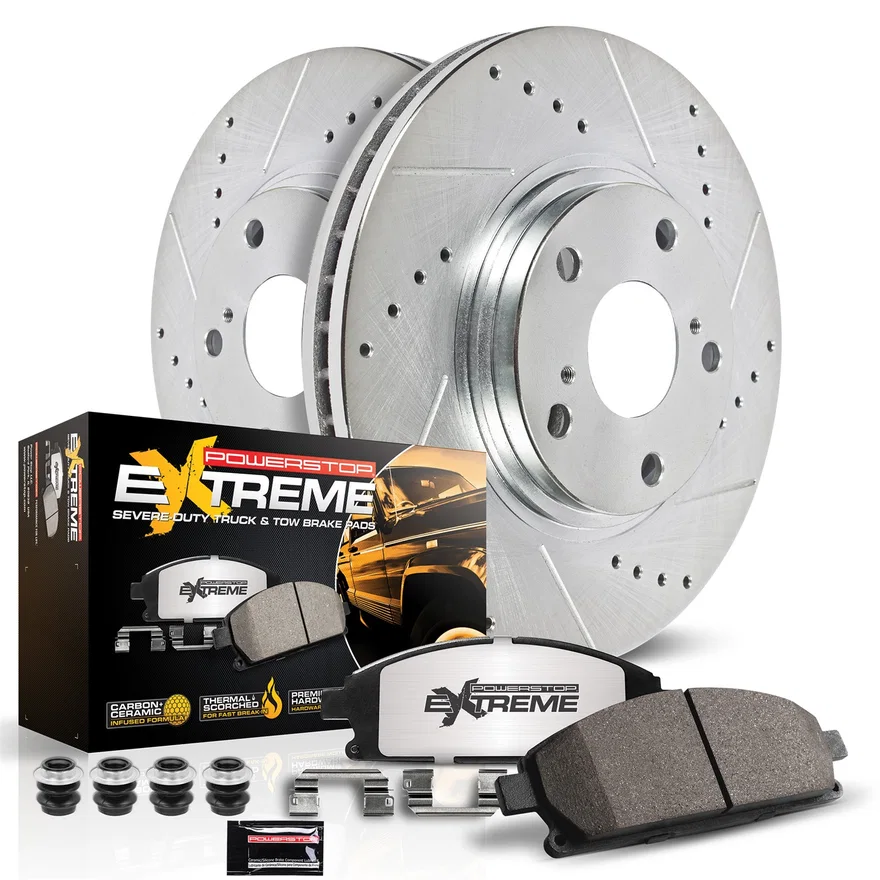 PowerStop K9212-36, Z36 TRUCK/TOW BRAKE KIT