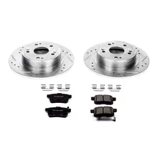 Rear Z23 EVOLUTION BRAKE KIT for 2008-2010 Acura TSX and Honda Accord image 2