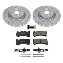 Front Z17 COATED BRAKE KIT for 2018-2020 Subaru WRX STI image 2