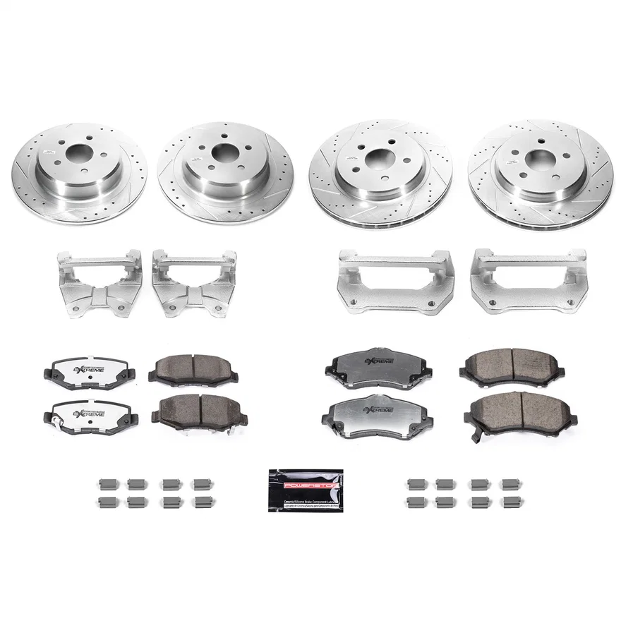 PowerStop BBK-JK-001, BIG BRAKE CONVERSION KIT for Jeep