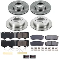 Front and Rear AUTOSPECIALTY BRAKE KIT for 2010-2014 Toyota FJ Cruiser image 2