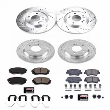 Front and Rear Z23 EVOLUTION BRAKE KIT for 2018-2020 Hyundai Elantra GT image 2
