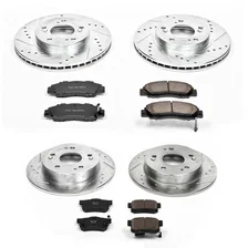Front and Rear Z23 EVOLUTION BRAKE KIT for 1997-2001 Honda Prelude image 2