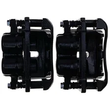 Front BLK CALIPER PAIR W/BRKT for 2004-2005 Ford F-150 image 5