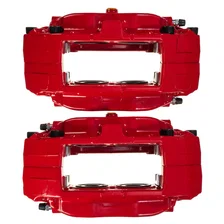 Front RED CALIPER PAIR W/O BRKT for 2004-2008 Acura TL image 4