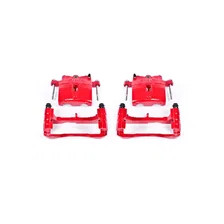 RED CALIPER PAIR W/BRKT for 36 vehicles image 2