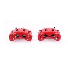 Front RED CALIPER PAIR W/BRKT for 6 vehicles image 2