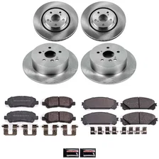 Front and Rear AUTOSPECIALTY BRAKE KIT for 2008-2013 Toyota Highlander image 2