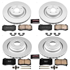 Front and Rear Z17 COATED BRAKE KIT for Dodge and Chrysler image 2