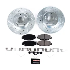 Front Z23 EVOLUTION BRAKE KIT for Honda and Acura image 2