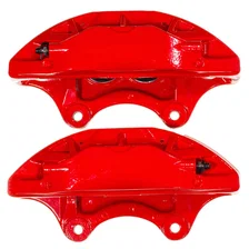 Front RED CALIPER PAIR for 2014-2019 Chevrolet Corvette image 2