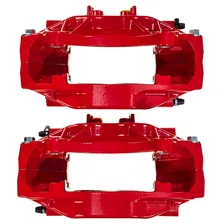 Front RED CALIPER PAIR W/O BRKT for 2004-2017 Subaru Impreza and WRX STI image 5