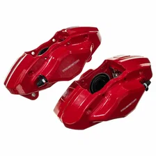Rear RED CALIPER PAIR W/O BRKT for 2008-2017 Subaru Impreza and WRX STI image 6