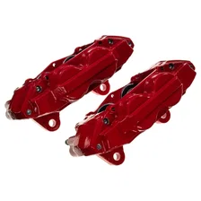 Front RED CALIPER PAIR W/O BRKT for 2015-2024 Lexus GX460 and Toyota 4Runner image 6