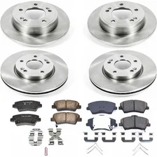 Front and Rear AUTOSPECIALTY BRAKE KIT for 2017-2020 Hyundai Elantra image 2