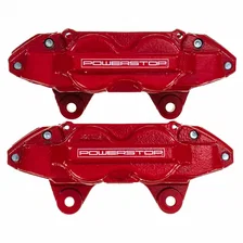 Front RED CALIPER PAIR W/O BRKT for 2010-2015 Lexus GX460 and Toyota 4Runner image 2