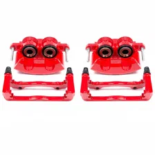 Front RED CALIPER PAIR W/BRKT for 1998-2002 Chevrolet Camaro and Pontiac Firebird image 2
