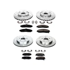 Front and Rear Z23 EVOLUTION BRAKE KIT for 2005-2013 Cadillac XLR and Chevrolet Corvette image 2