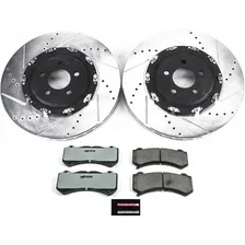 Front Z26 STREET BRAKE KIT for 2015-2020 Dodge Challenger and Charger image 2