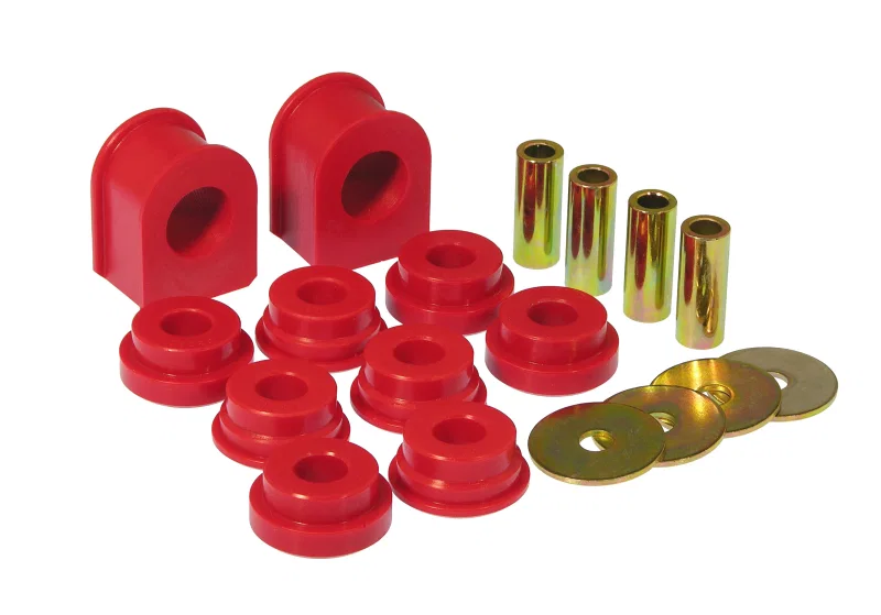 Prothane 6-1165, 99-04 Ford F250 SD 4wd Front Sway Bar Bushings - 30mm - Red