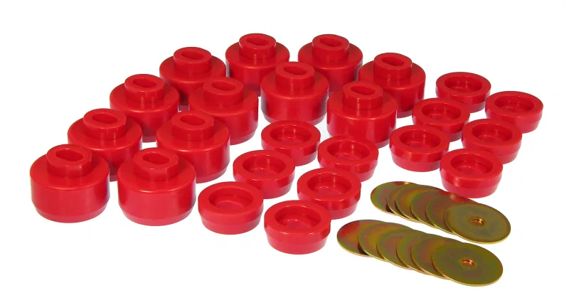 Prothane 7-143, 99-07 Chevy Tahoe / Yukon Body Mount - Red