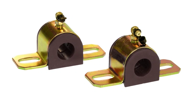 Prothane 19-1207-BL, Universal 90 Deg Greasable Sway Bar Bushings - 7/8in - Type B Bracket - Black
